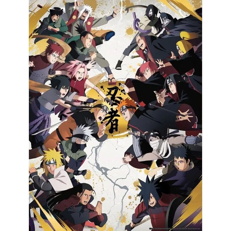 Cartoon Kingdom - Golden Poster - Naruto Shippuden #03 40x31cm