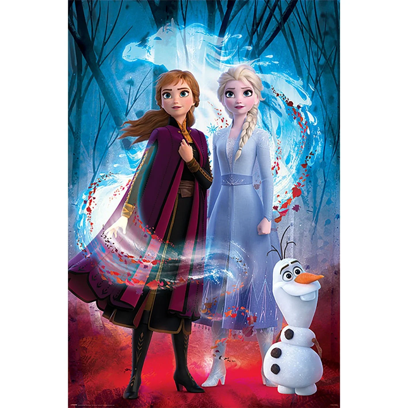 PL 10 - Frozen 2 (Guided Spirit) - Maxi Poster 91x61cm