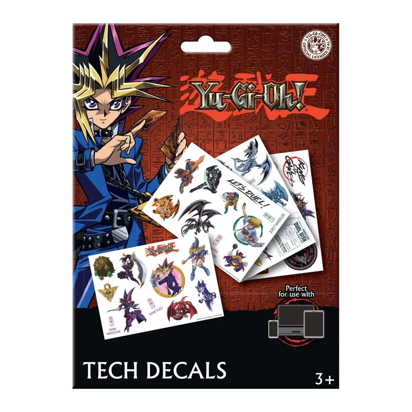 Yu-Gi-Oh! - Set van Techstickers