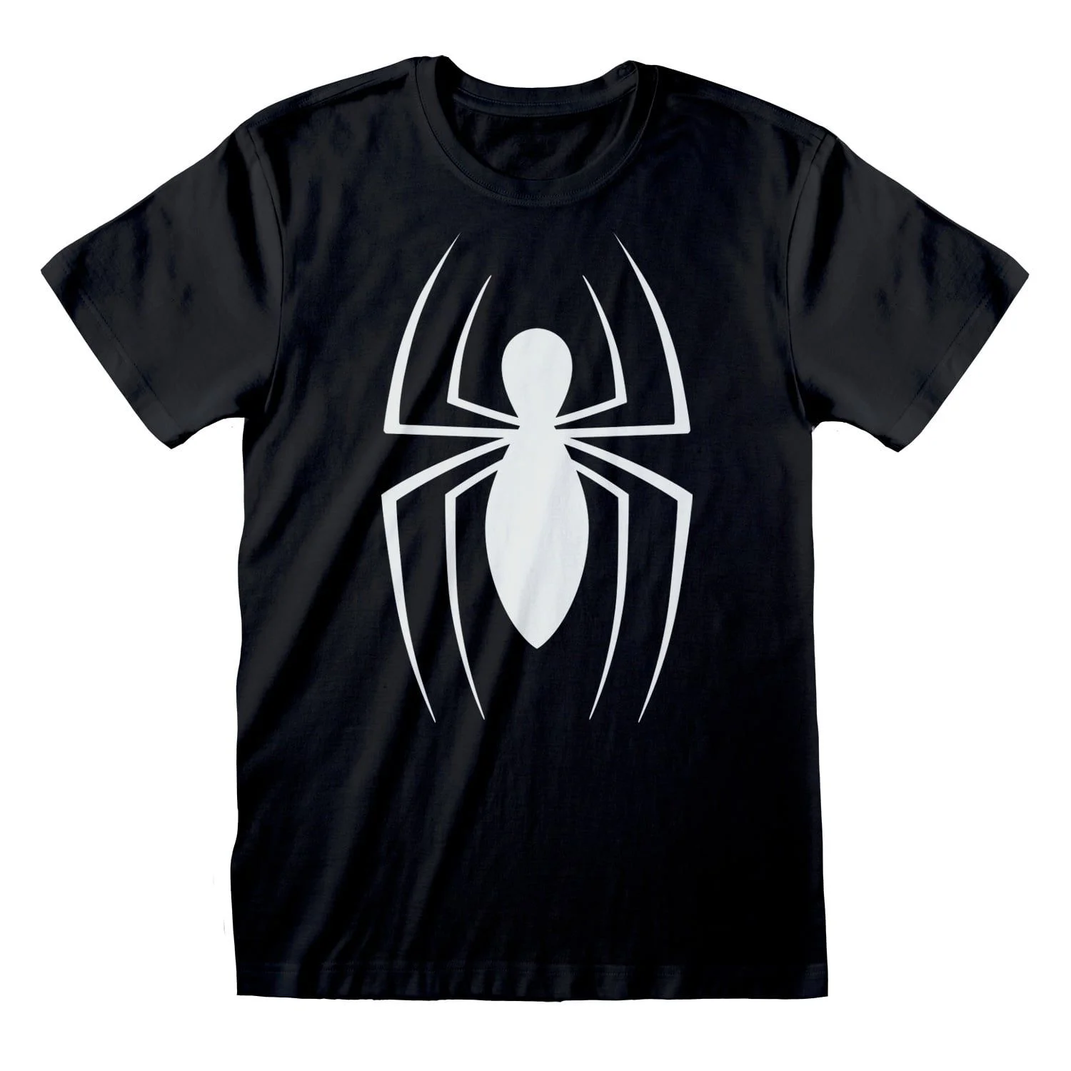 Marvel - Spider-Man - Klassiek Logo - Unisex T-Shirt - Zwart - L