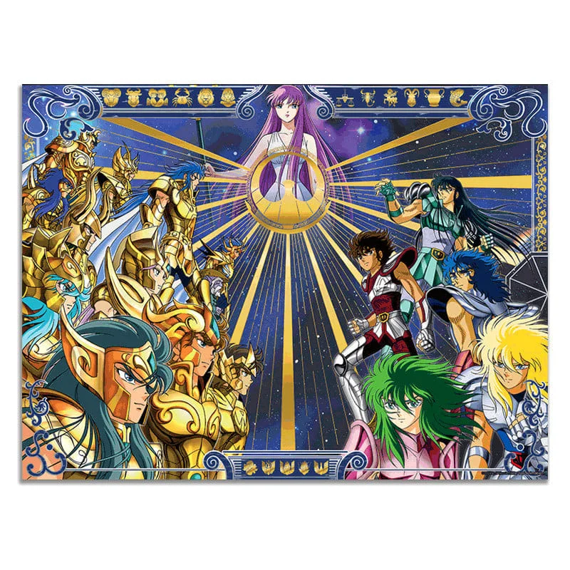 Cartoon Kingdom - Golden Poster - Saint Seiya 40x31cm