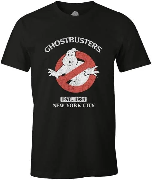Ghostbusters - Black Men's T-shirt New York City - M