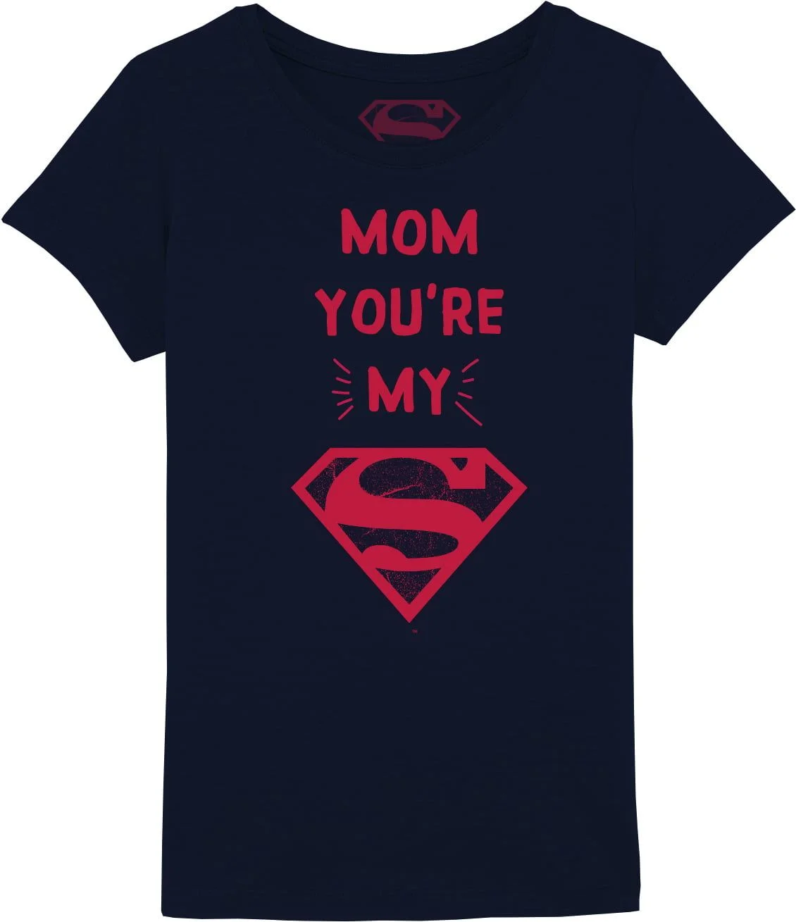DC Comics - Mom, You're my Superwoman Child T-Shirt Black - 14 Years
