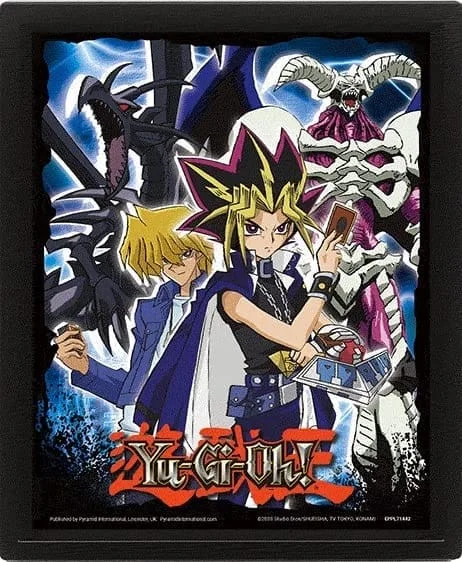 Yu-Gi-Oh! - Black Skull Dragon 3D Lenticular Poster 28,7 x 23,5cm