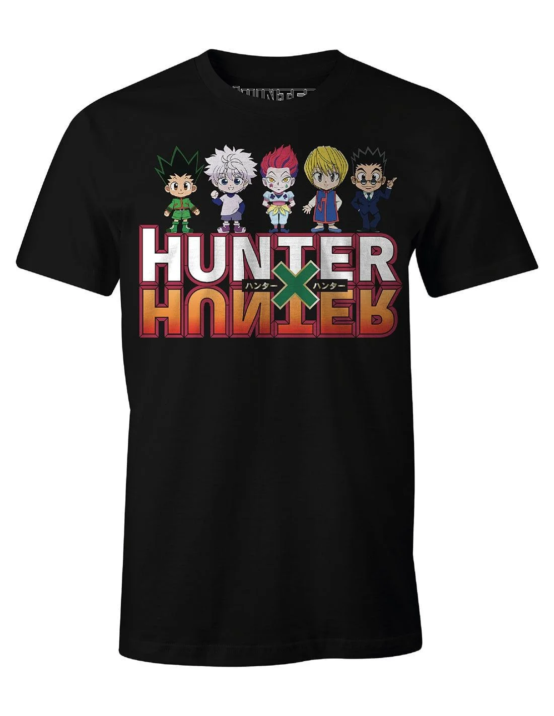Hunter X Hunter - Hunter Team Black T-Shirt - XL