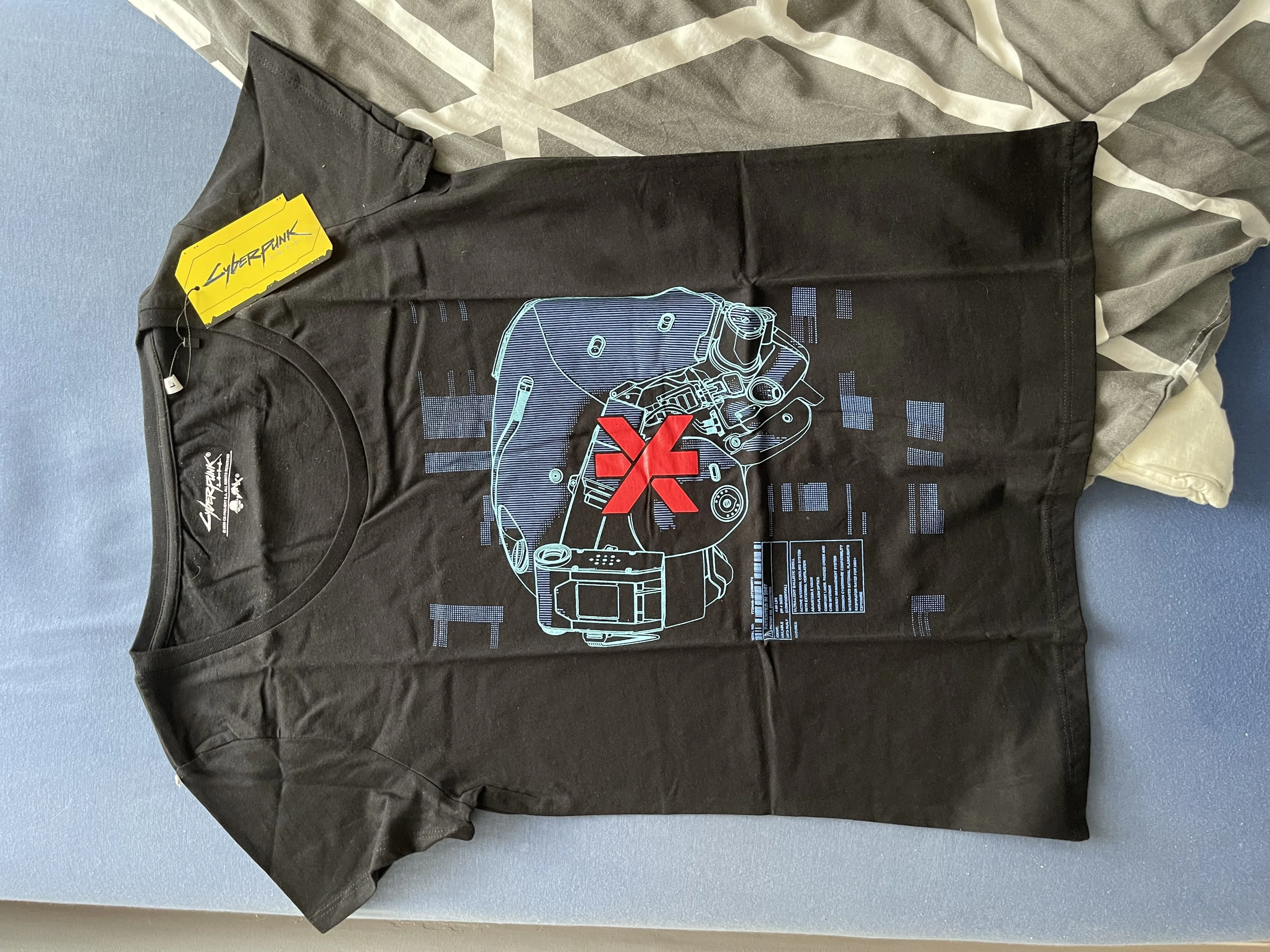 Cyberpunk 2077 - Trauma Team Zwart T-Shirt - Vrouw S