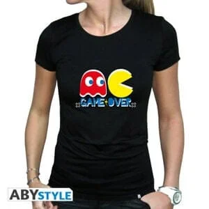 Pac-Man - Game Over Vrouwen Zwart T-shirt - S