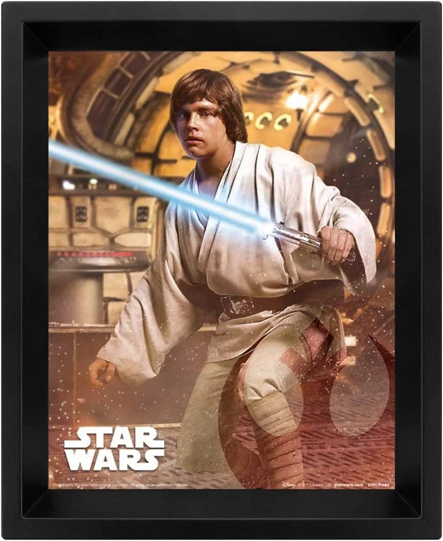 Star Wars - Vader Vs Skywalker 3D Lenticular Poster 28,7 x 23,5cm