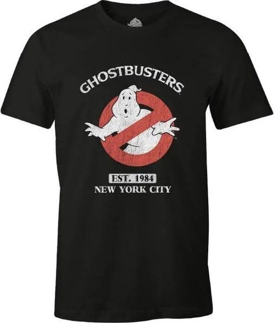 Ghostbusters - Black Men's T-shirt New York City - S