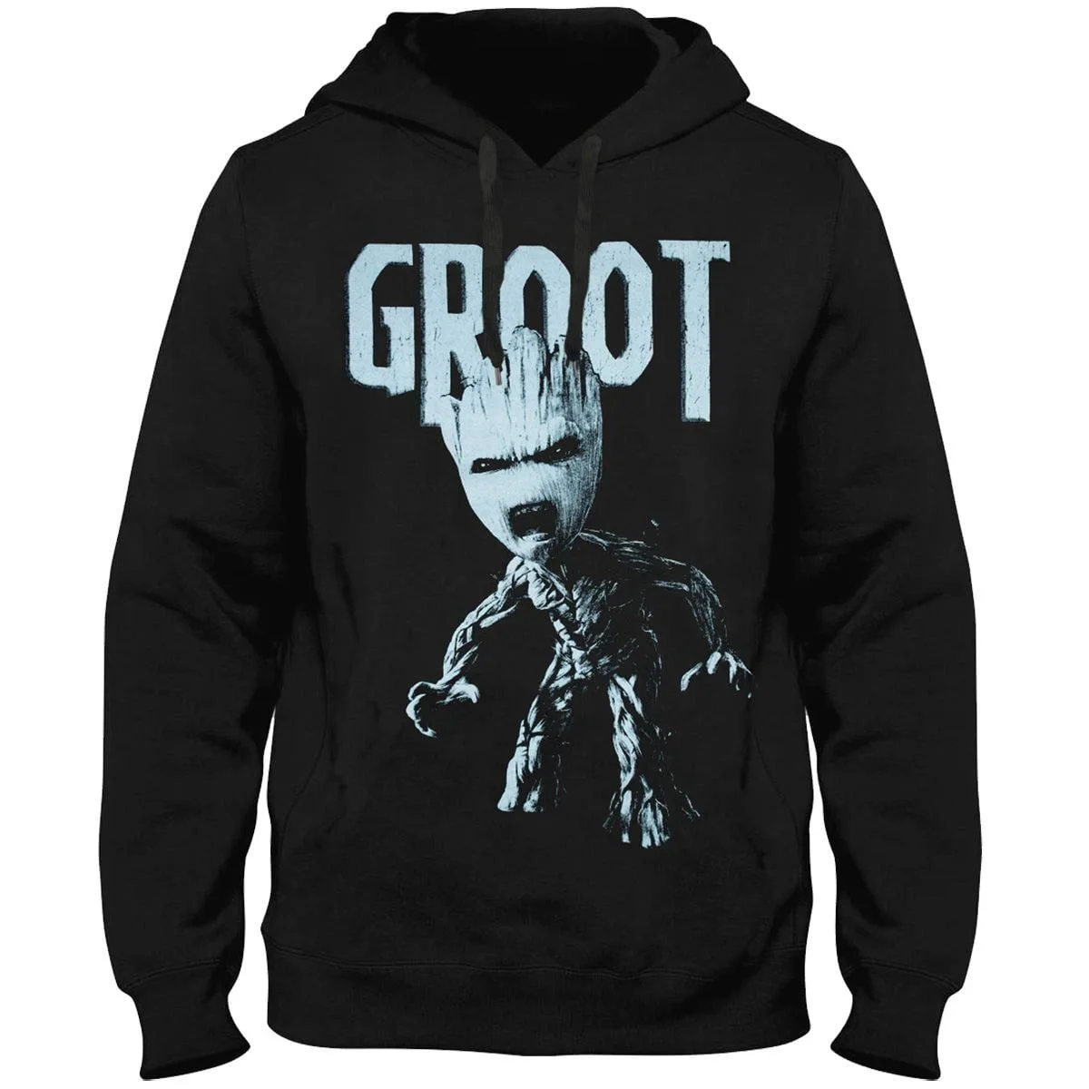 Marvel - Guardians of the Galaxy - Boze Groot Hoodie Zwart - S