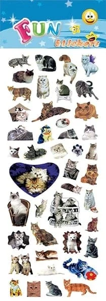 Fun Stickers - Leuke - Katten