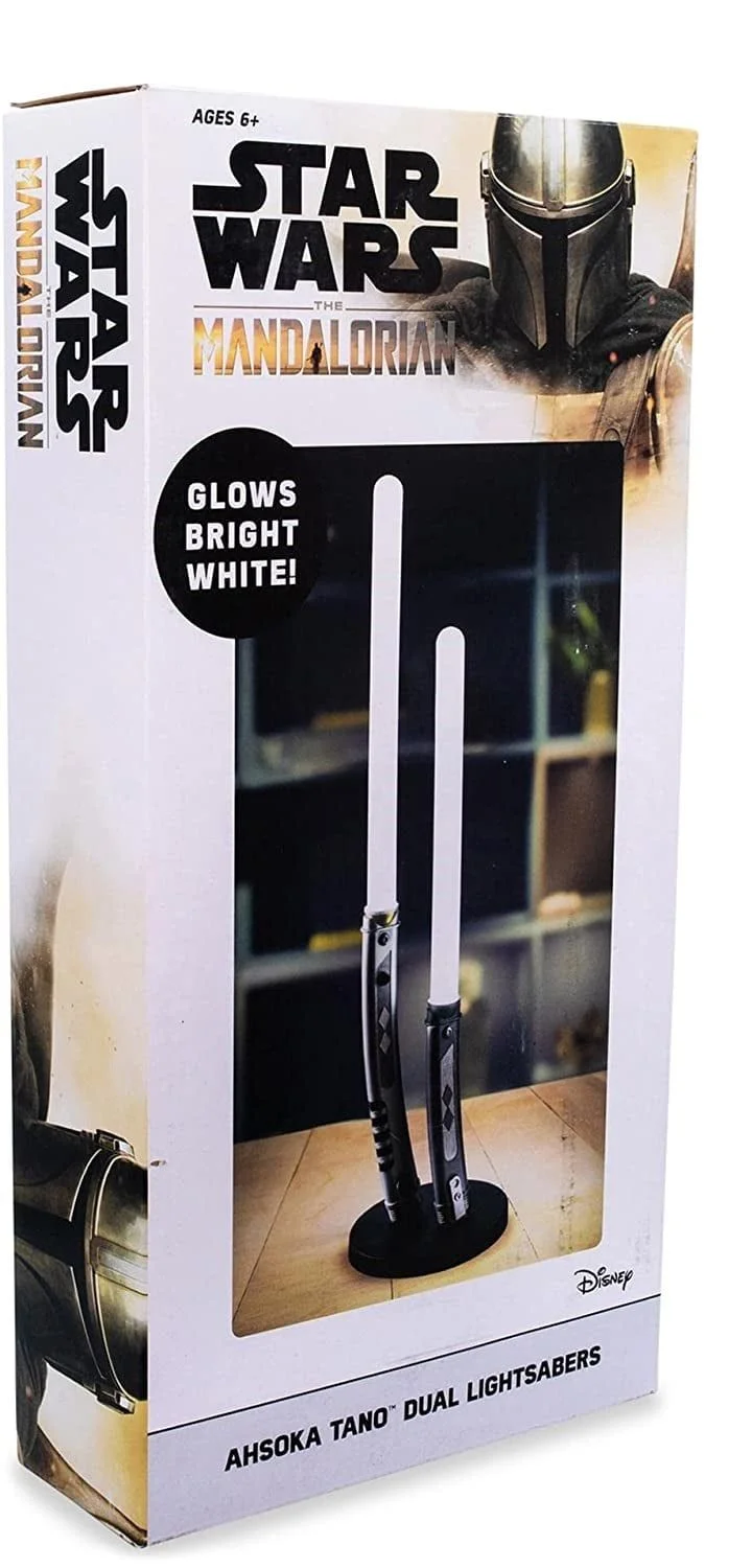 UKONIC - Star Wars - Ahsoka Dubbele Lightsaber (Mandalorian Versie) Bureaulamp LED - 60cm