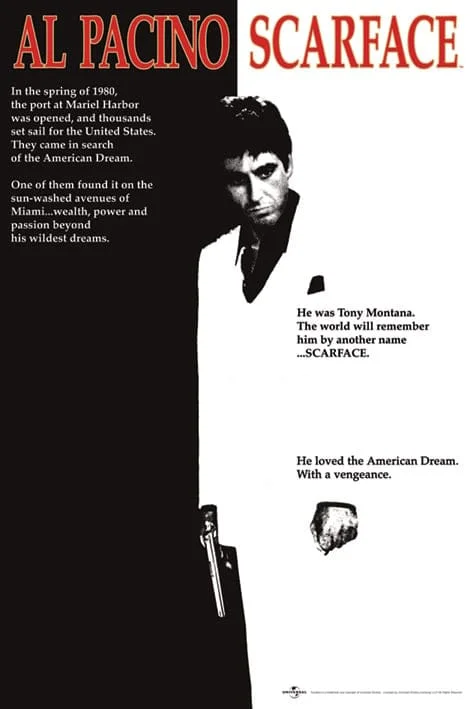 Scarface - Movie Cover Maxi Poster