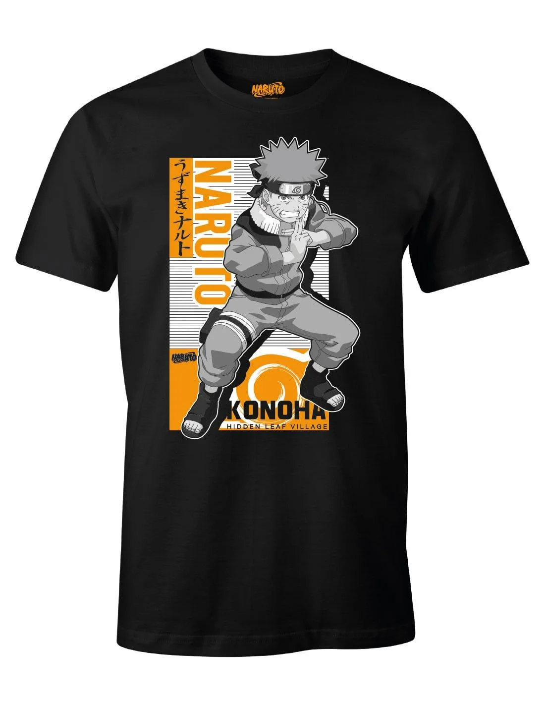 Naruto - Multi-cloning Black T-Shirt - M