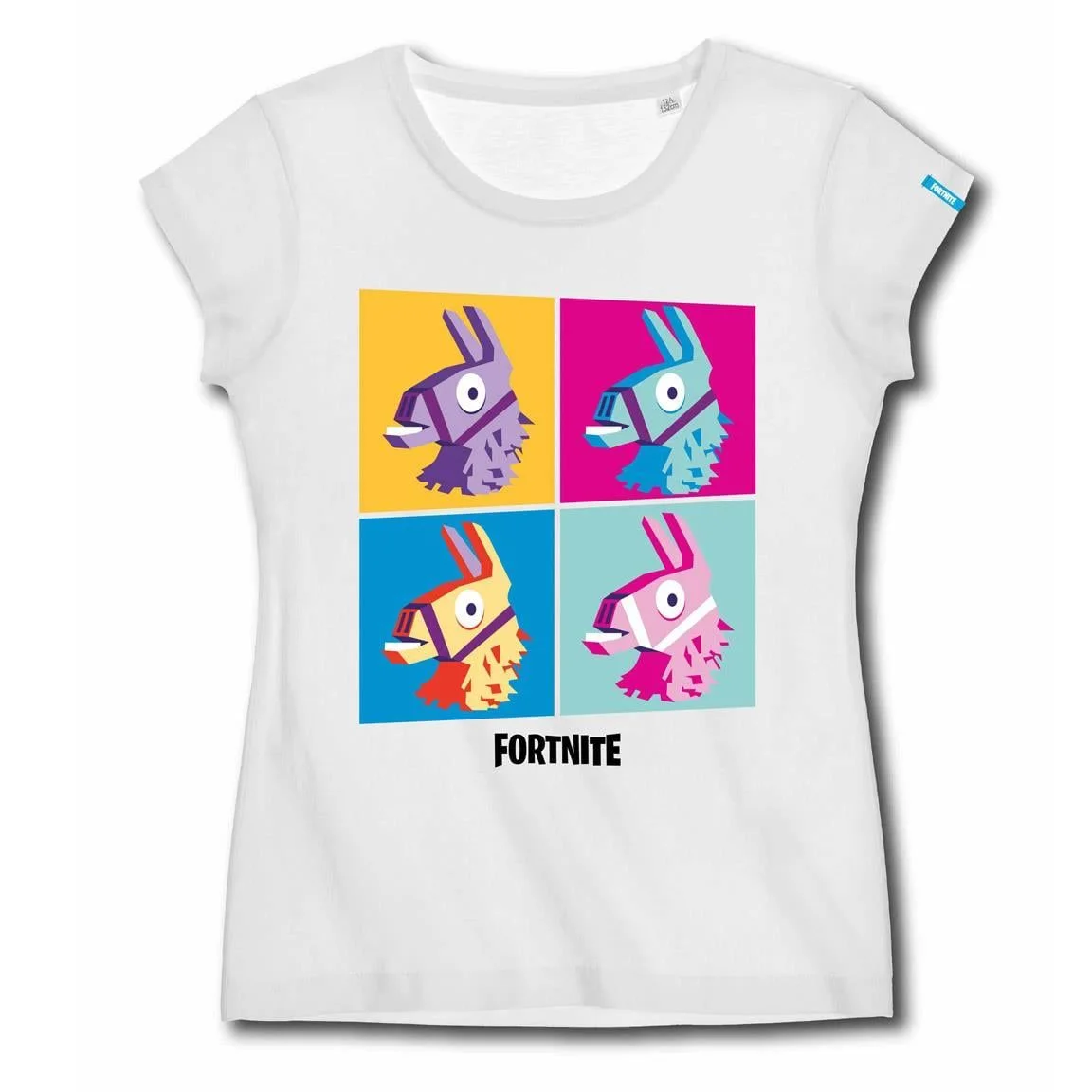 Fortnite - Llama Wit T-Shirt Kinderen - 12 Jaar