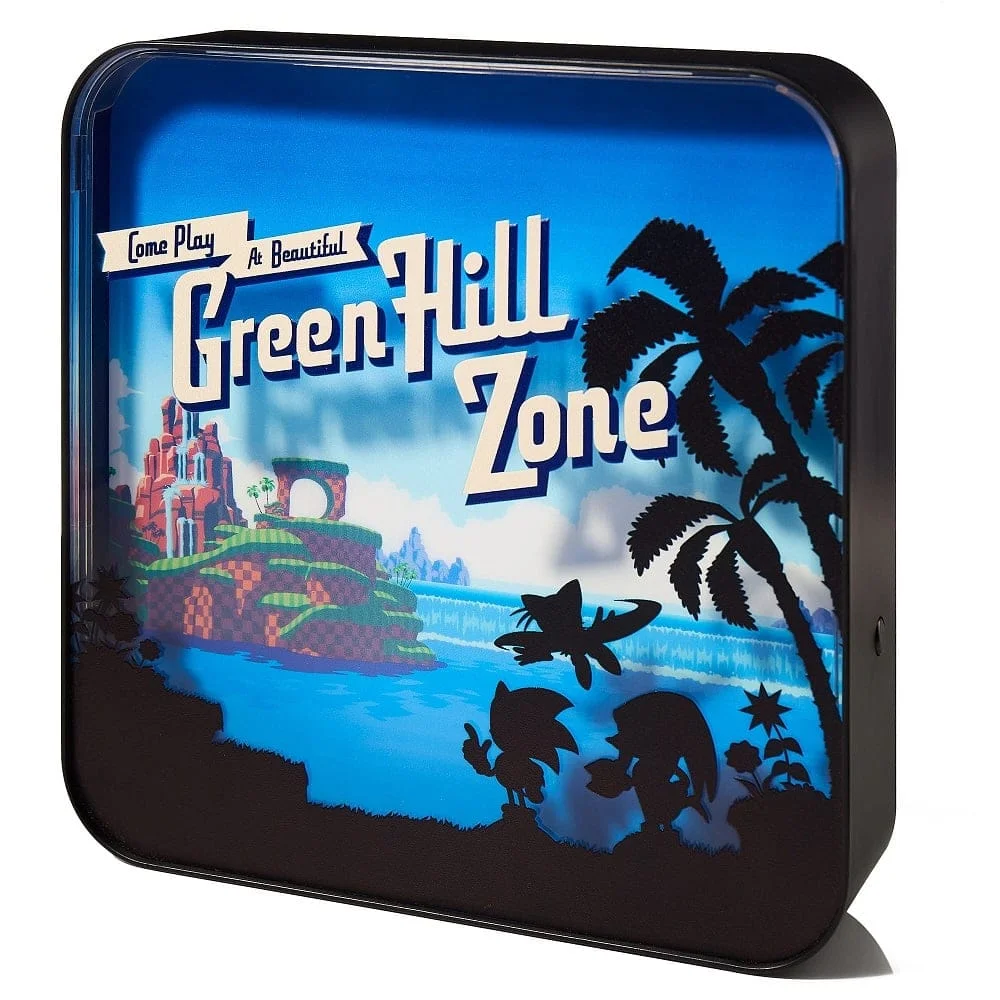Numskull - Sonic the Hedgehog - Green Hill Zone Lamp van Plexiglas