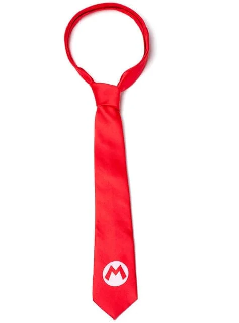 Nintendo - Super Mario Badge - Stropdas - Rood