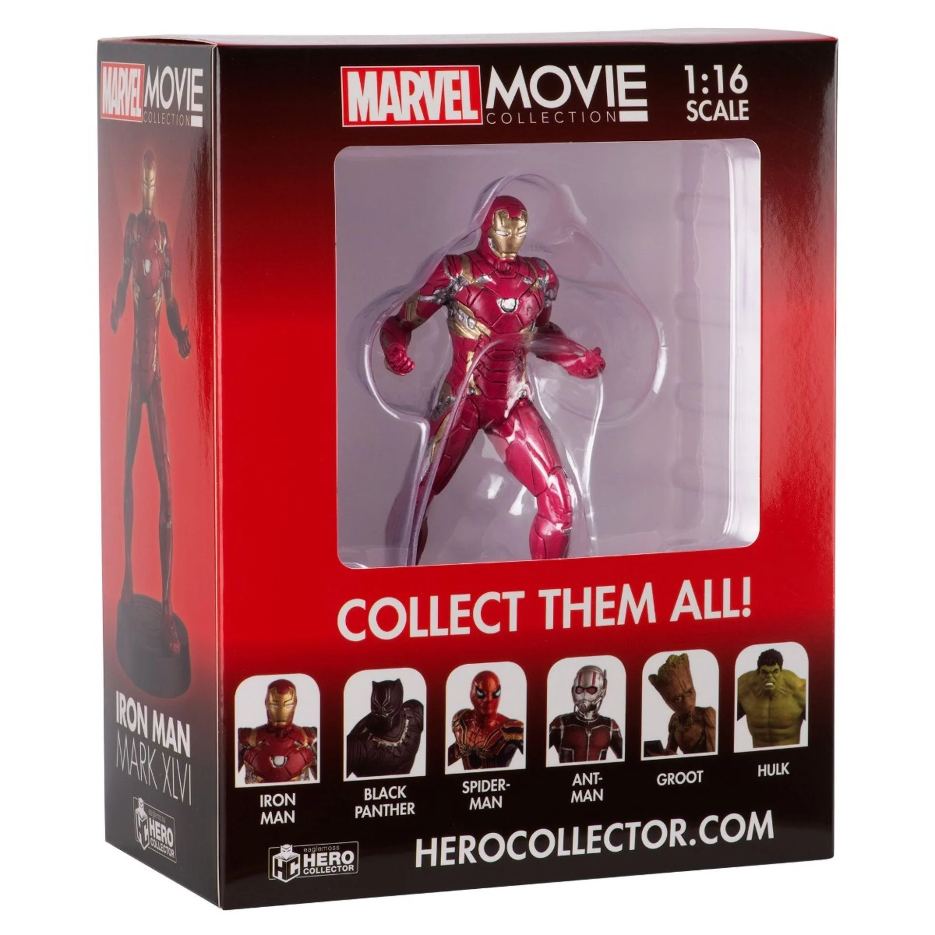 Marvel Movie 1:16 figuurs - Iron Man Mark Xlvi 18 cm