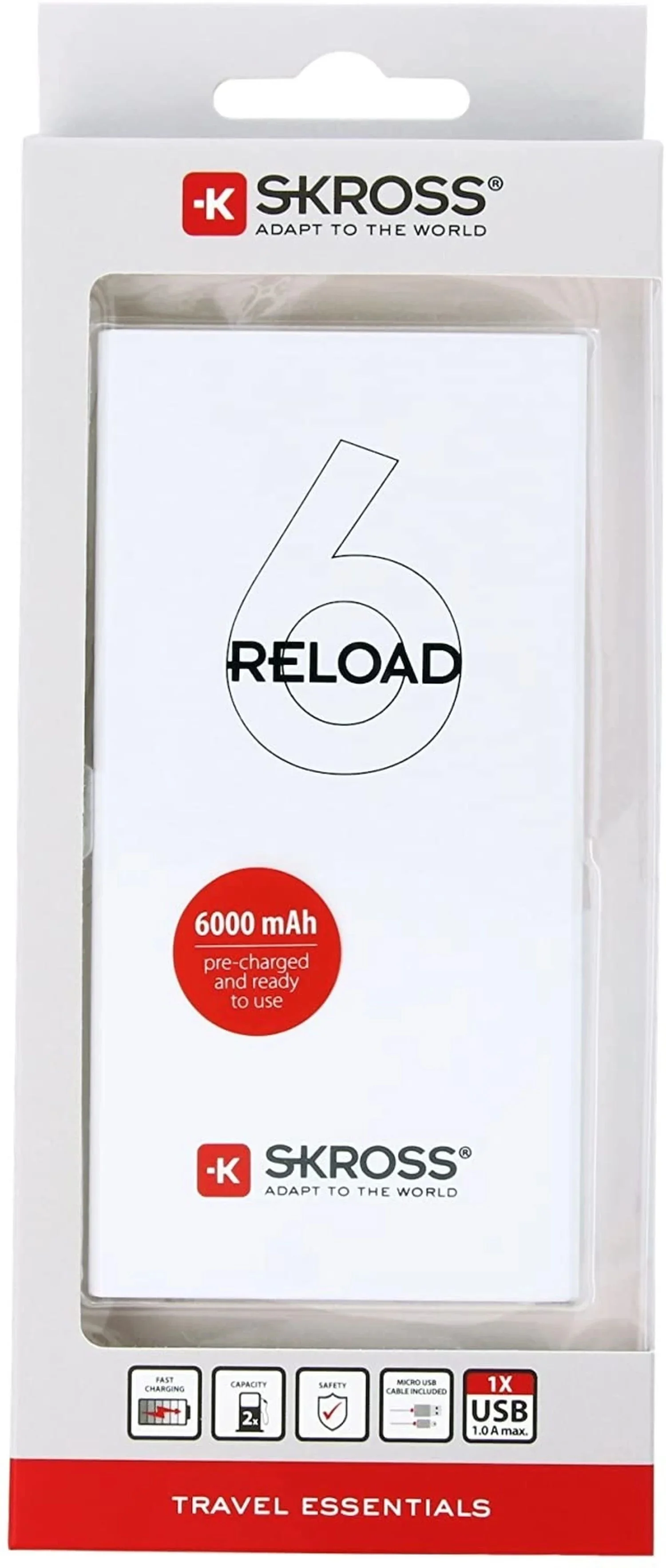 Skross Reload 6 Power Bank 6000mAh