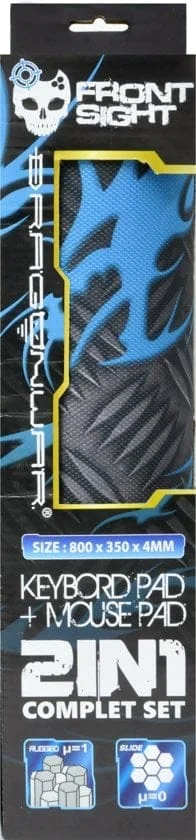 Dragonwar Front Sight XXL Gaming Muismat 80cm x 35cm x 4mm