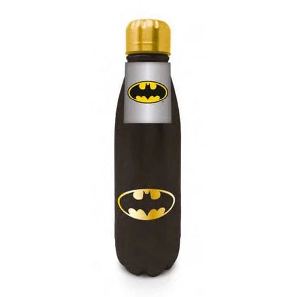 DC Comics Batman - Bat signaal Zwart en Goud Metalen Drinkfles