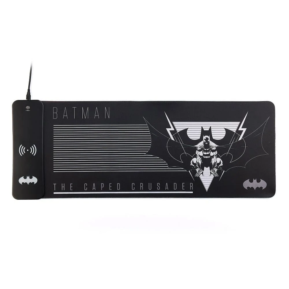 Numskull - DC Comics - Batman XXL Gaming-Muisma en Mobiele Draadloze Lader