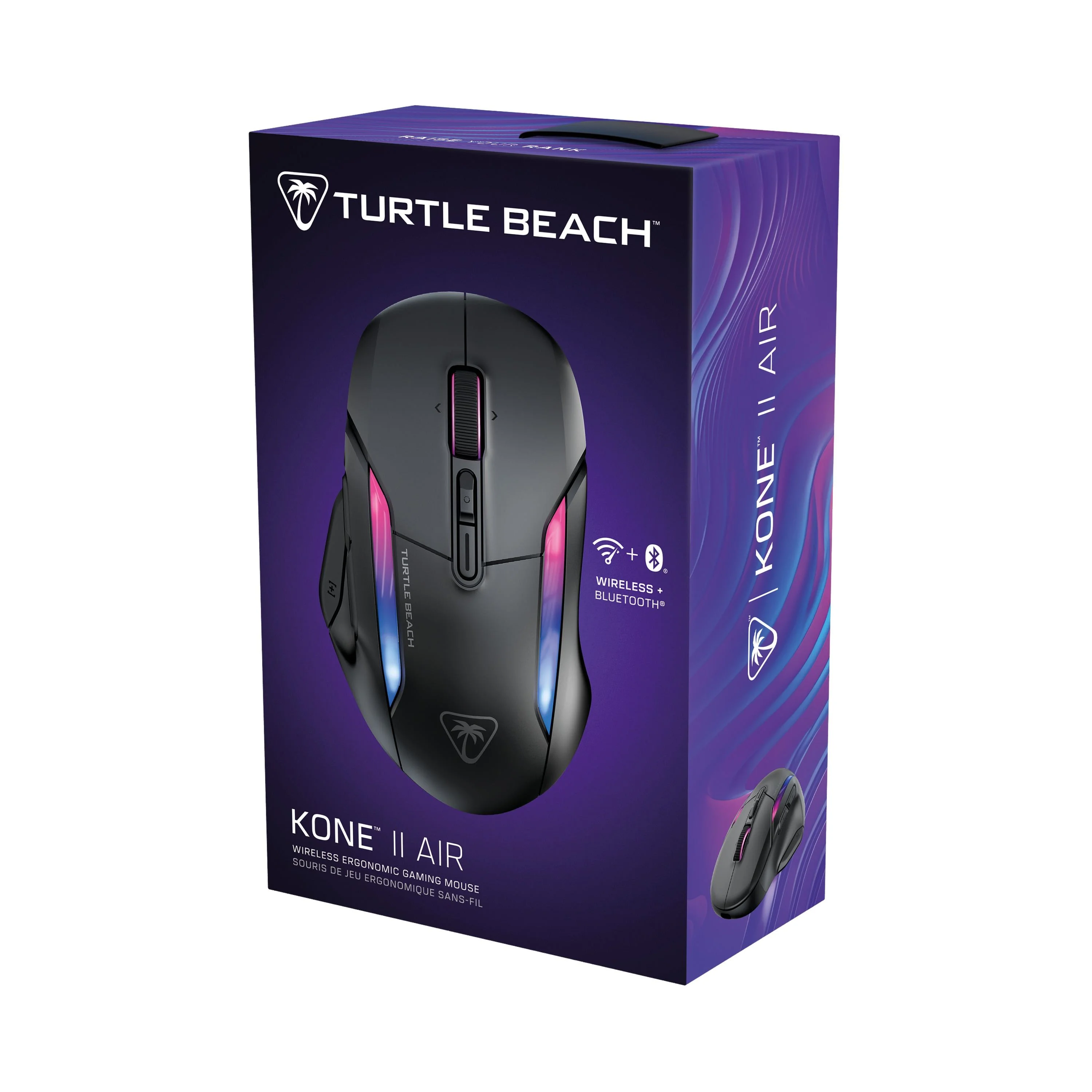 Turtle Beach - Kone II Air Draadloze Ergonomisch Gamingmuis Zwart