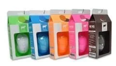 Milki Mouse Chocolate, Draadloze, Silent Click, Soft Rubber Coated Computermuis In Chocolade Kleur.