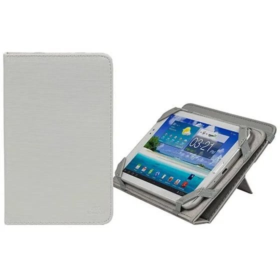 RivaCase 3202 Kick-stand Tablet Folio 7" Licht Grijs