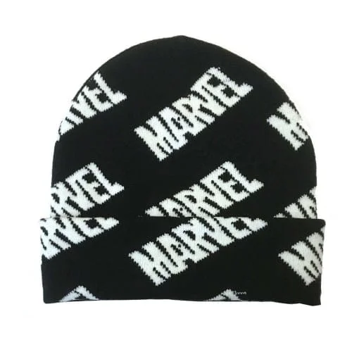 Marvel - Logo Zwart Beanie