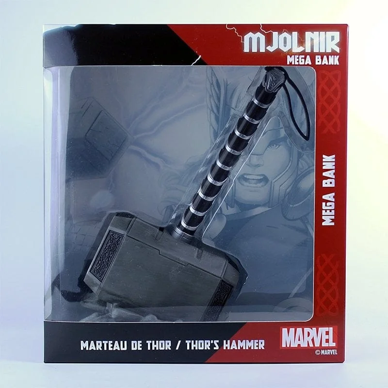 Marvel - Thor's Hammer Mega Coin Bank