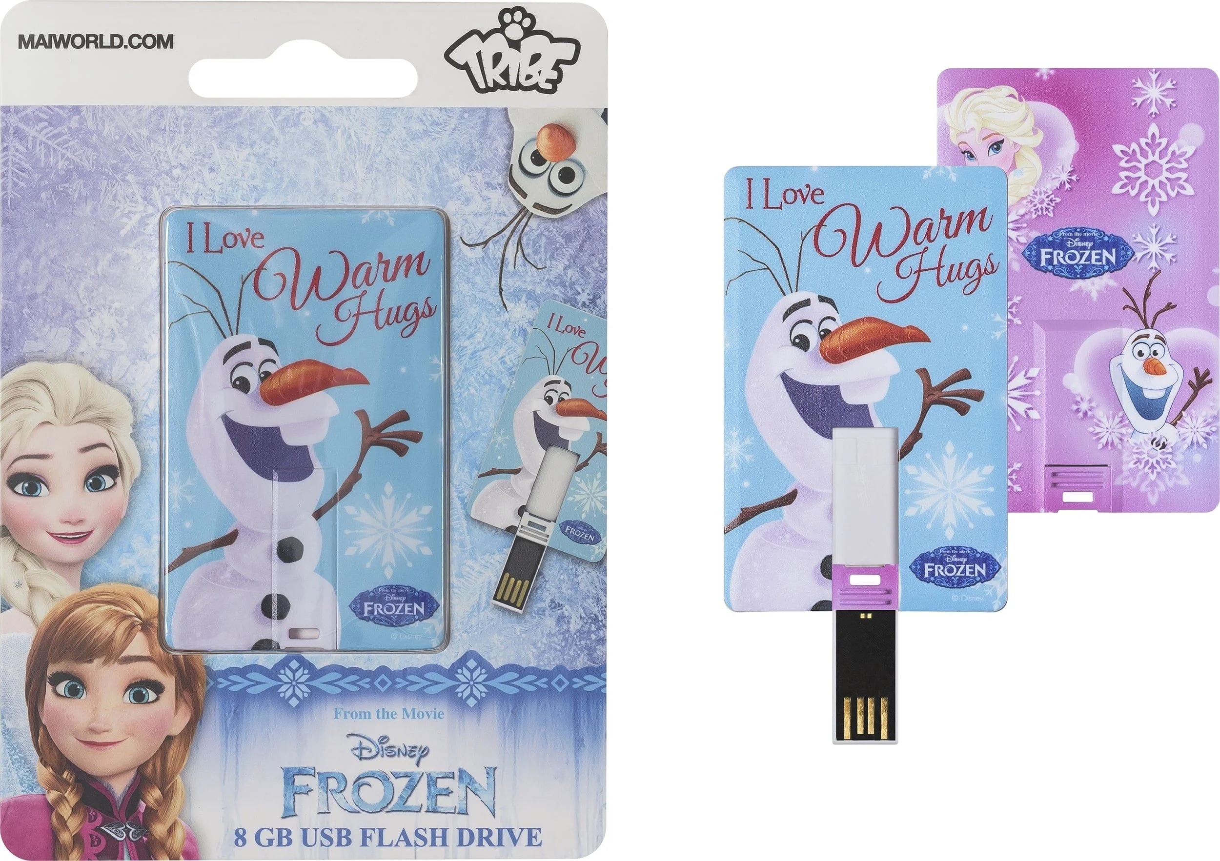 Tribe Frozen - USB Iconische Kaart Olaf 8GB