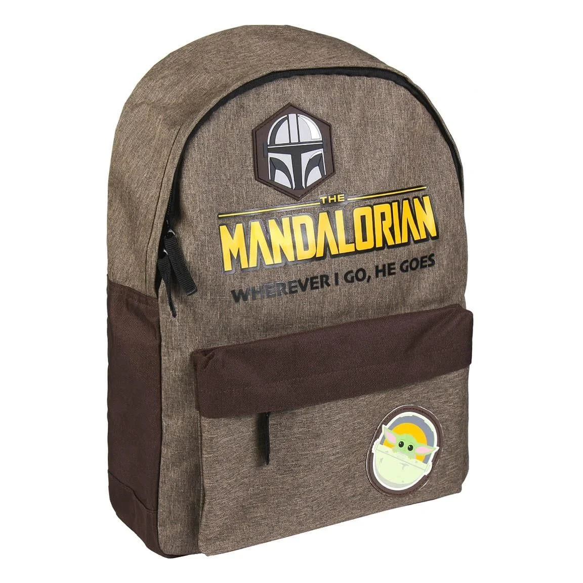 Star Wars: The Mandalorian - " Wherever I go, he goes" Rugzak