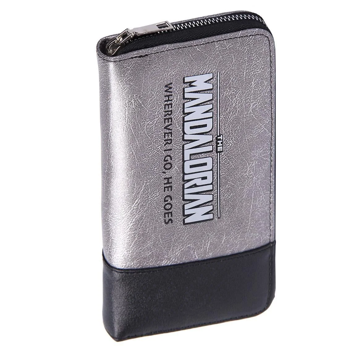 Star Wars: The Mandalorian - Wherever I go, he goes - Kunstlederen Portemonnee