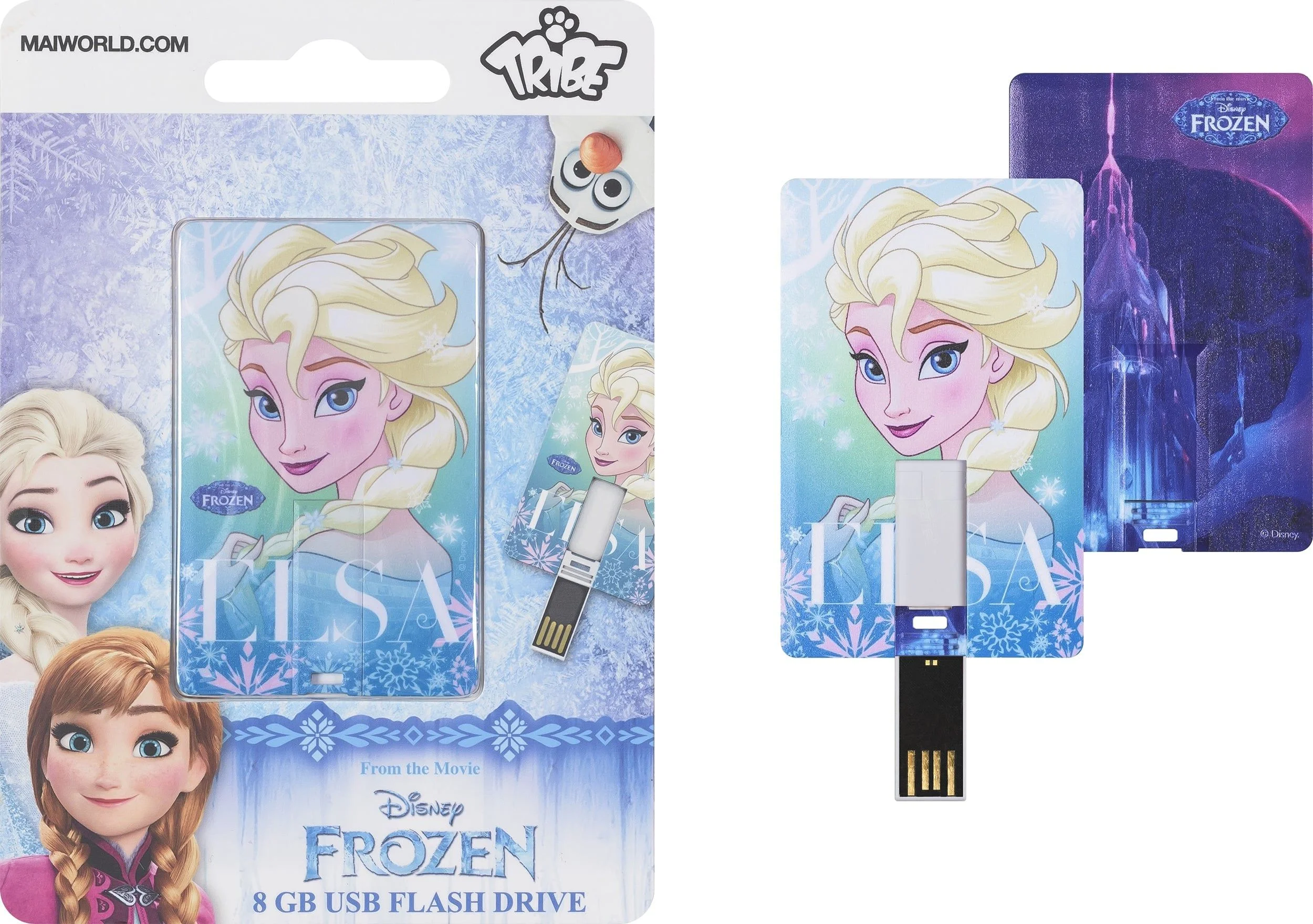 Tribe Frozen - USB Iconische Kaart Elsa 8GB
