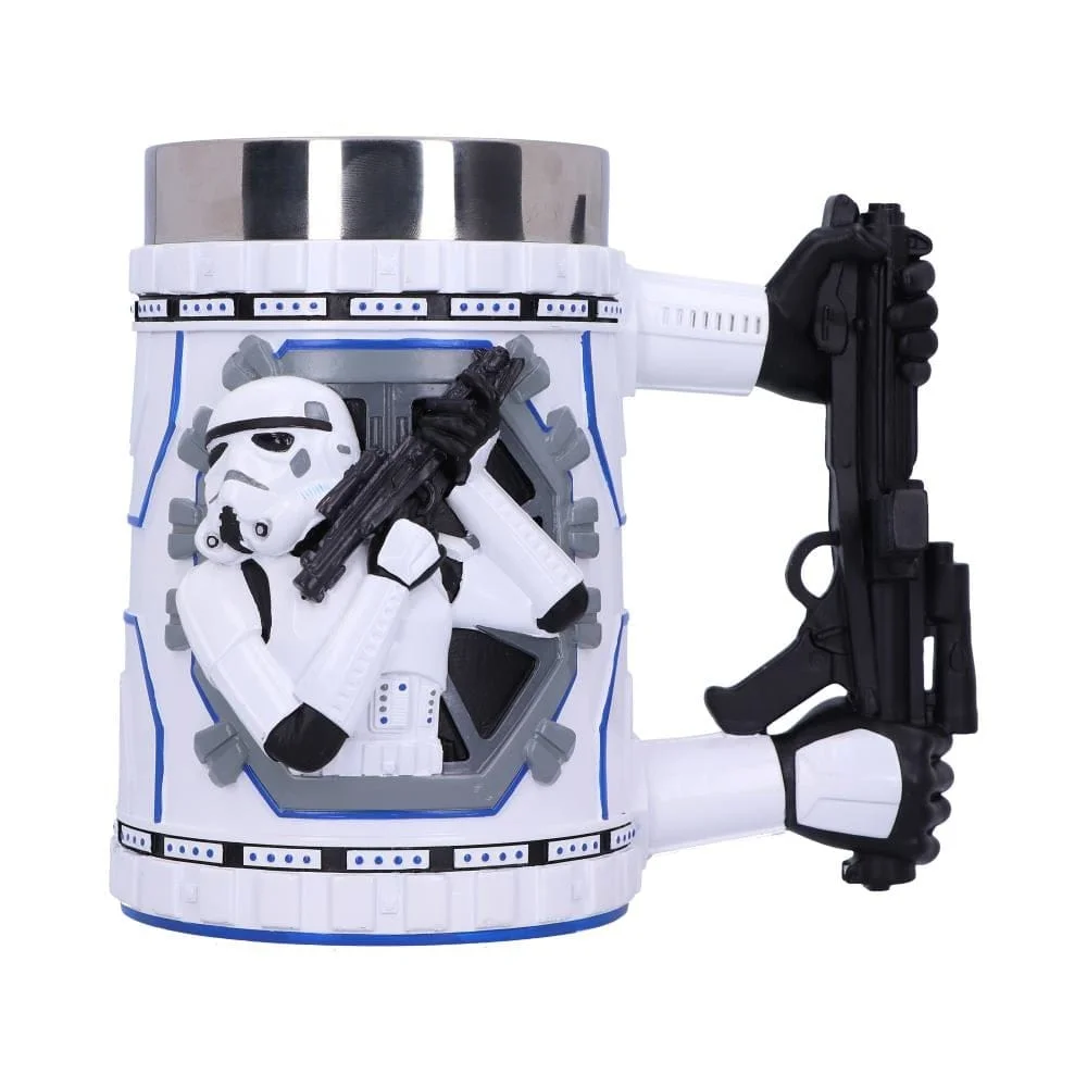 Nemesis Now - Star Wars - Stormtrooper - Bierpul - Wit - 18cm