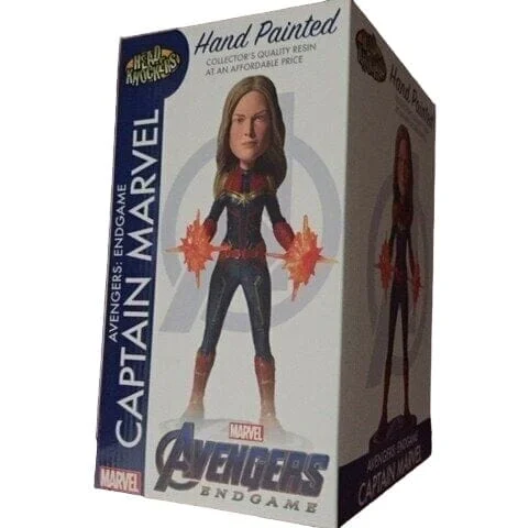 Marvel - Avengers Endgame Hoofdklopper Captain Marvel 20cm