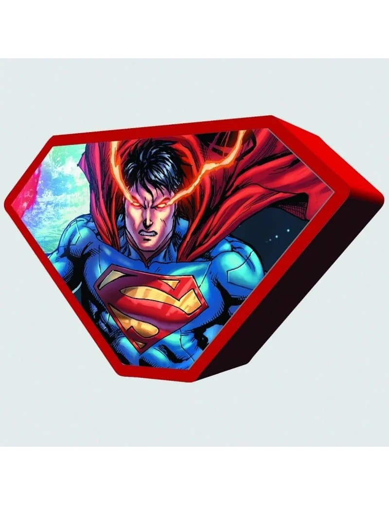 DC Comics - Superman Puzzel met vormige blikken doos 300 stk 46x31 cm - met 3D lenticulair effect