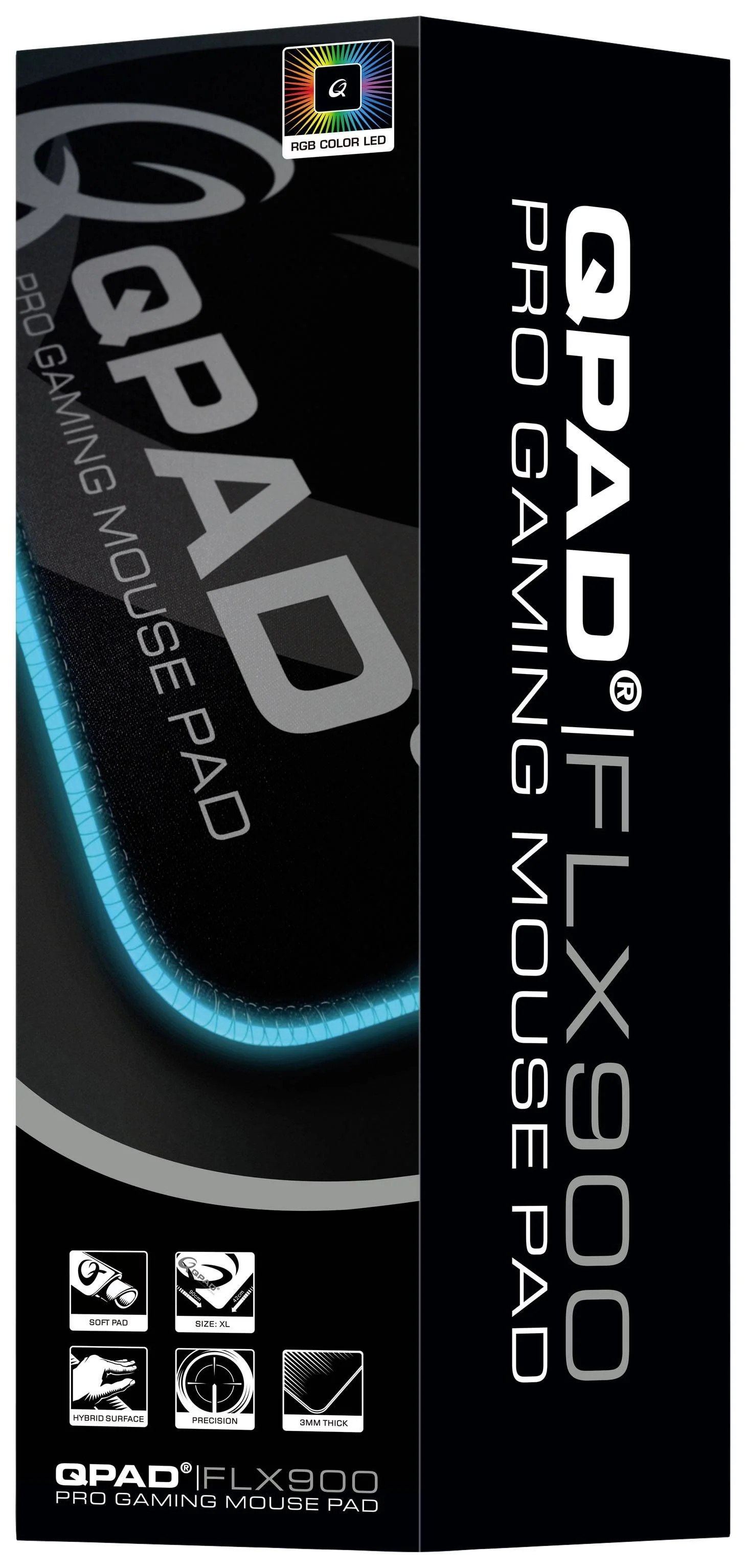 QPAD - FLX900 - RGB Doek Gaming Muismat