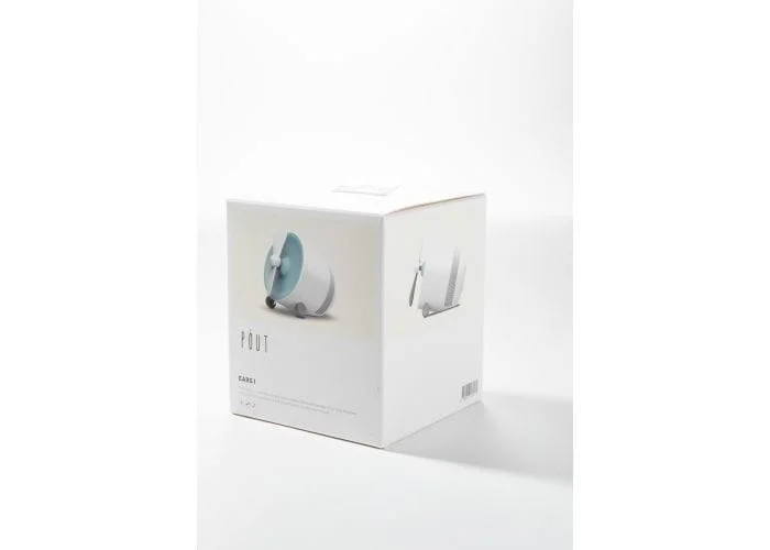 POUT - EARS1 - Draagbare Bluetooth Luidspreker met Miniventilator - Blauw