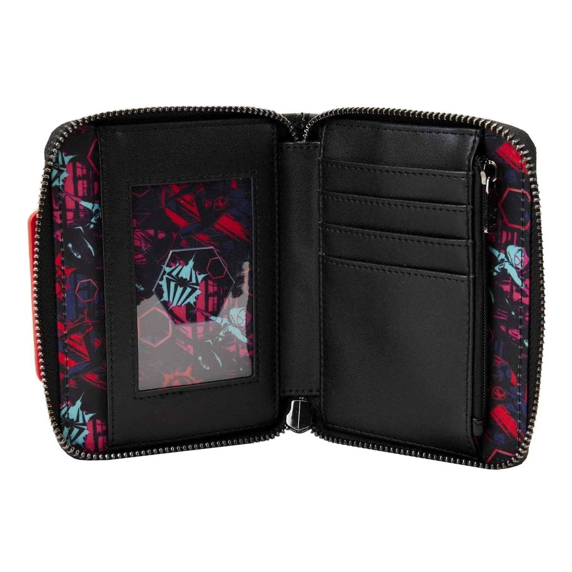 Loungefly: Marvel - Across the Spiderverse Lenticular Zip Around Wallet