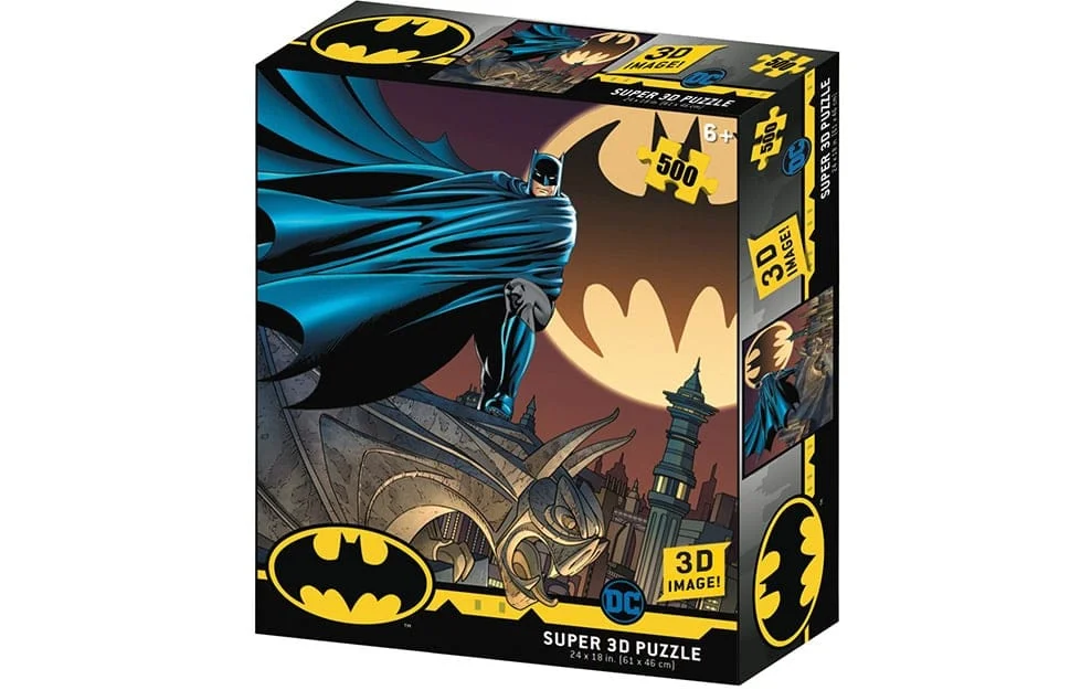 Prime 3D - DC Comics - Batman - Bat Signal - Puzzel 3D 500pc - 61X46cm - met 3D lenticulair effect