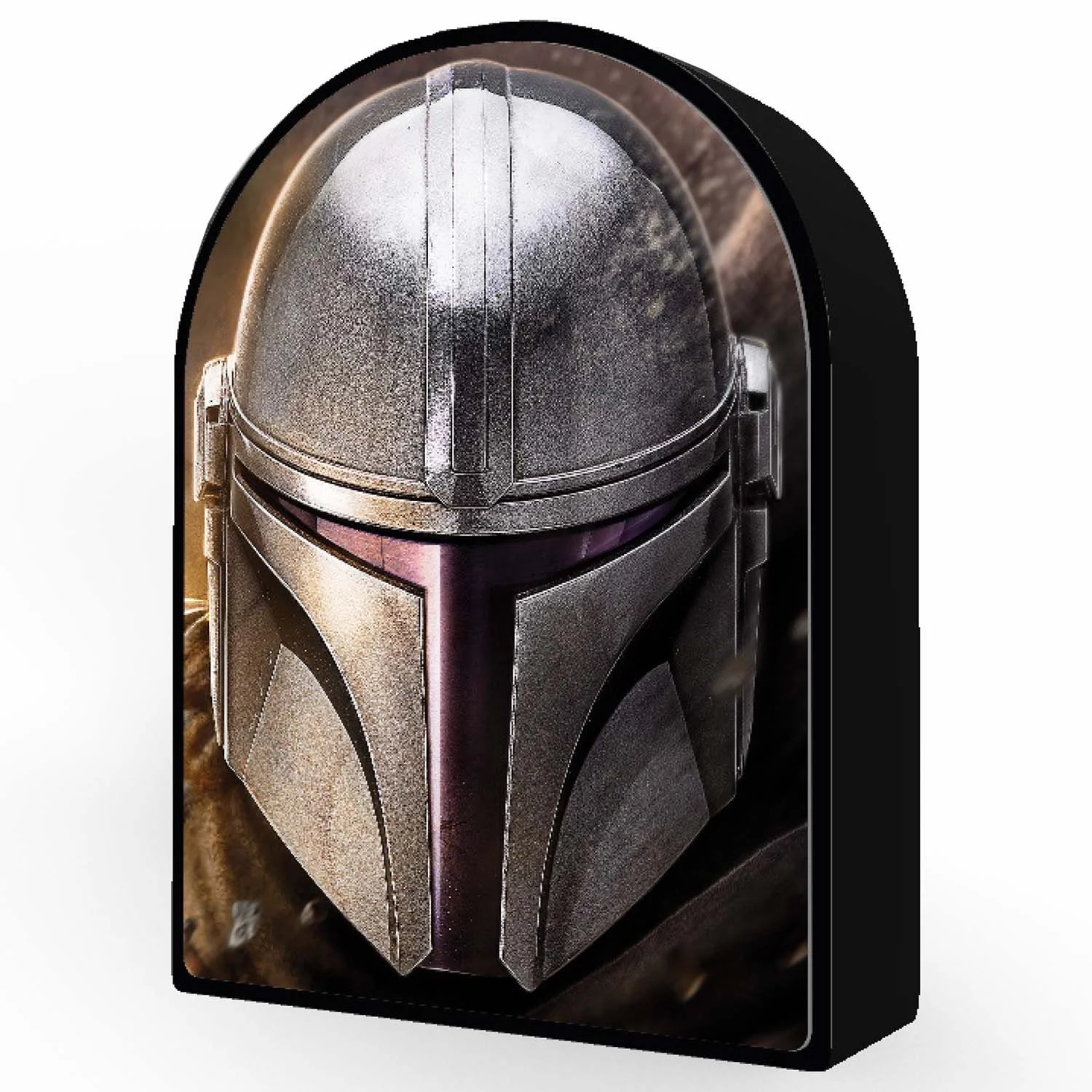 Star Wars: The Mandalorian -  Mando Puzzel met vormige blikken doos 300 stk 46x31 cm - met 3D lenticulair effect
