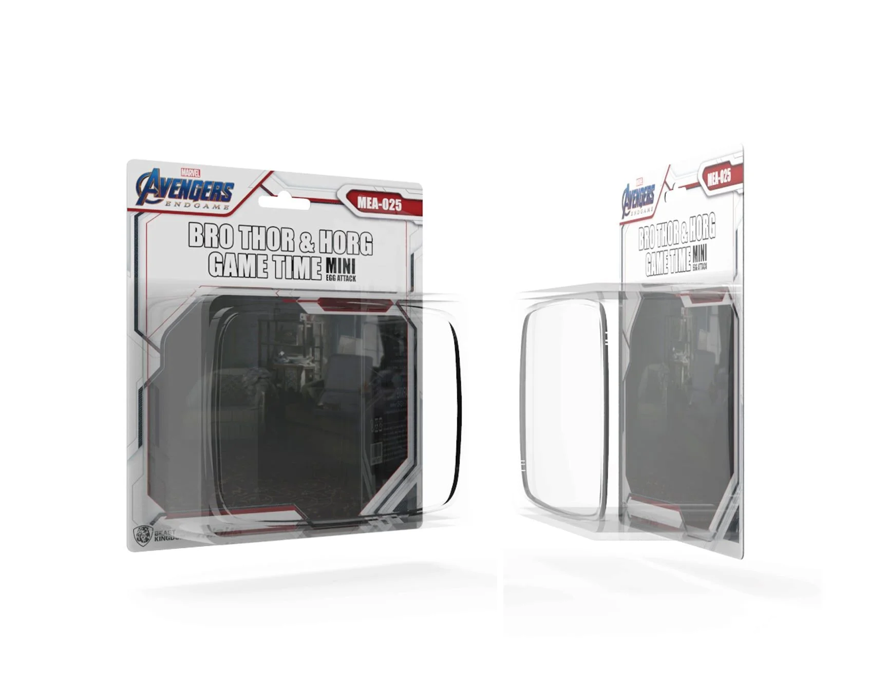 Beast Kingdom - Marvel - Avengers: Endgame - Bro Thor Serie - Endgame Bro Thor & Korg  - Gametijd - Beeld - 9cm