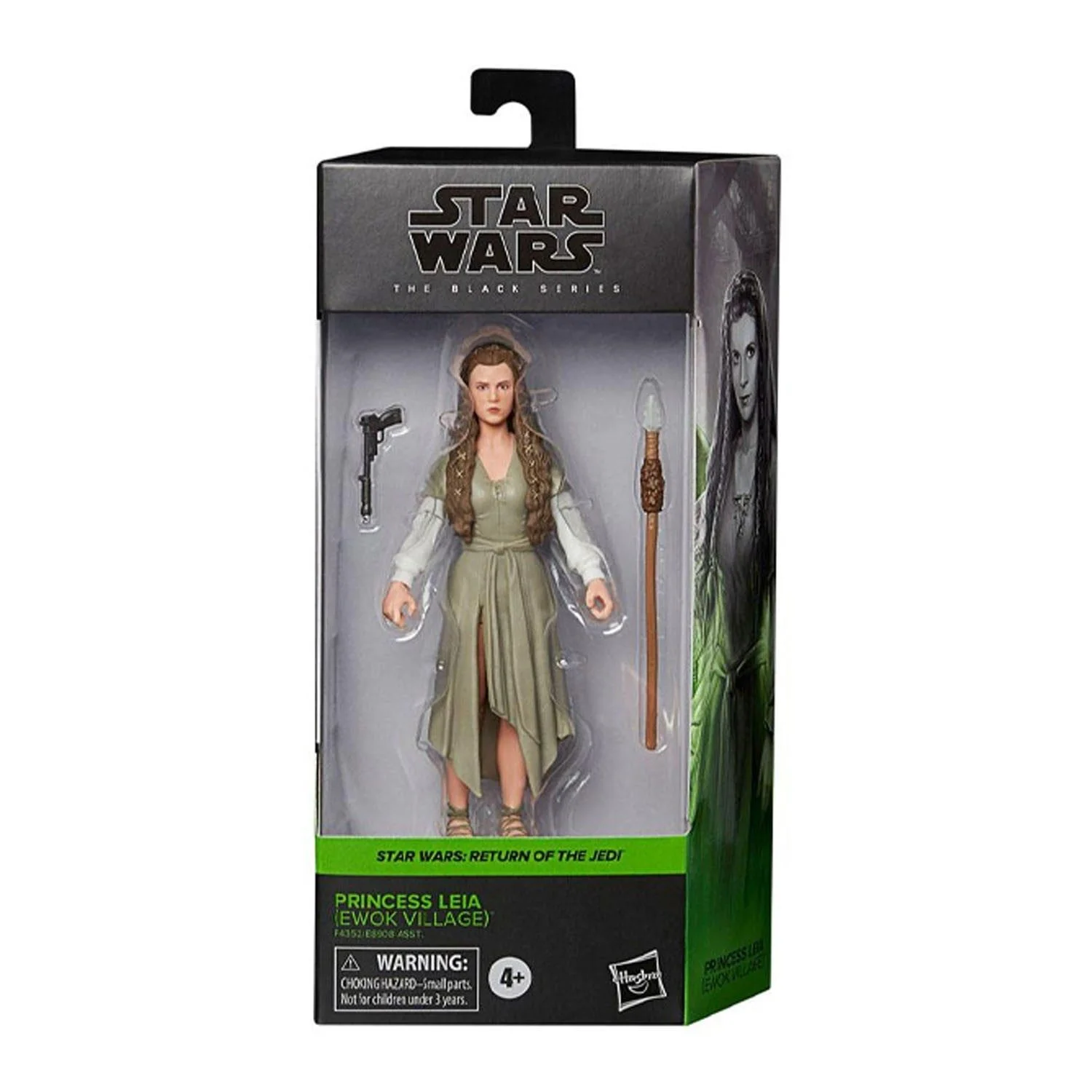 Star Wars The Black Series - Prinses Leia (Ewok Dorp) actie figuur 15cm