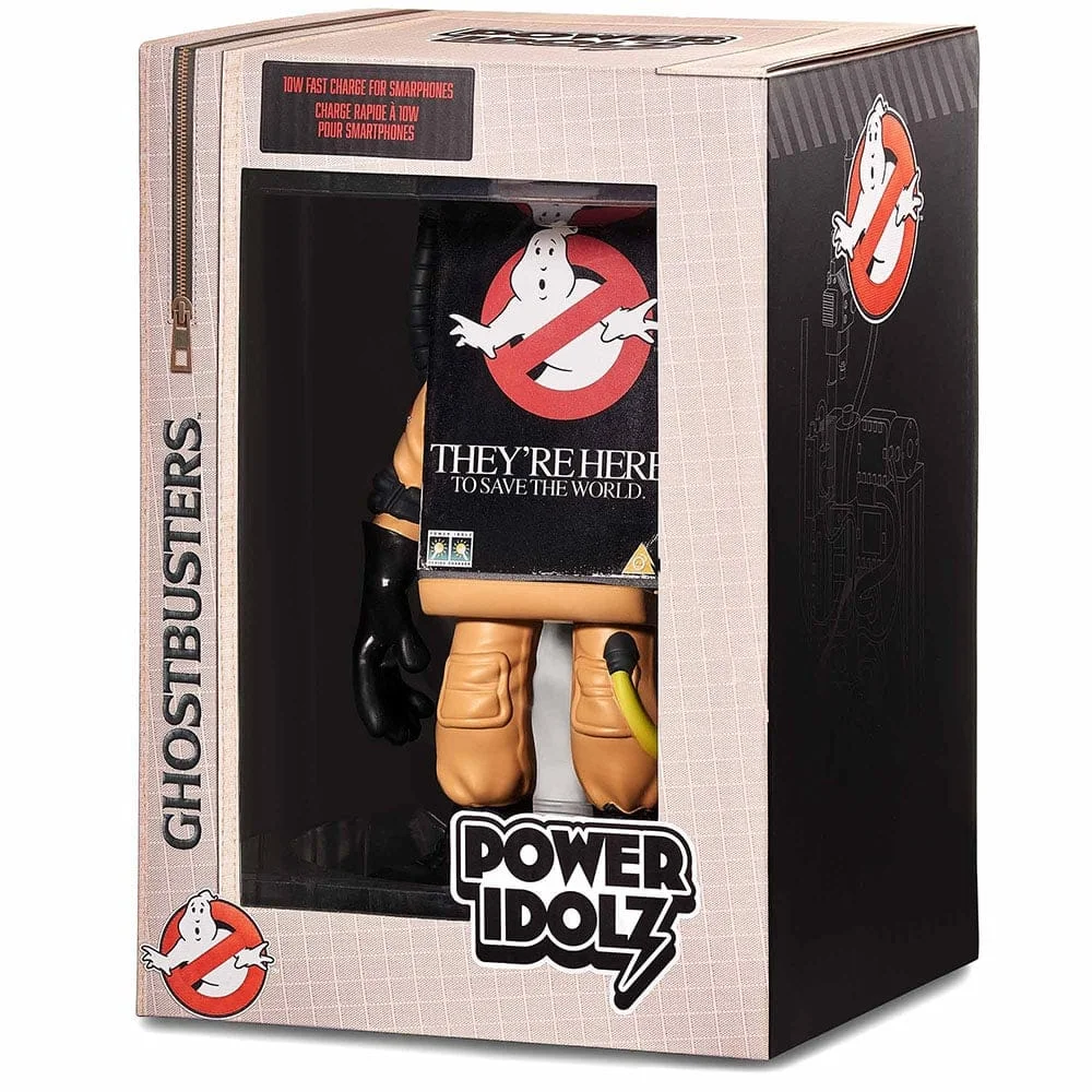 Numskull - Power Idolz - Ghostbusters - Draadloze telefoonoplader met lichtgevende basis - 10w snel laden
