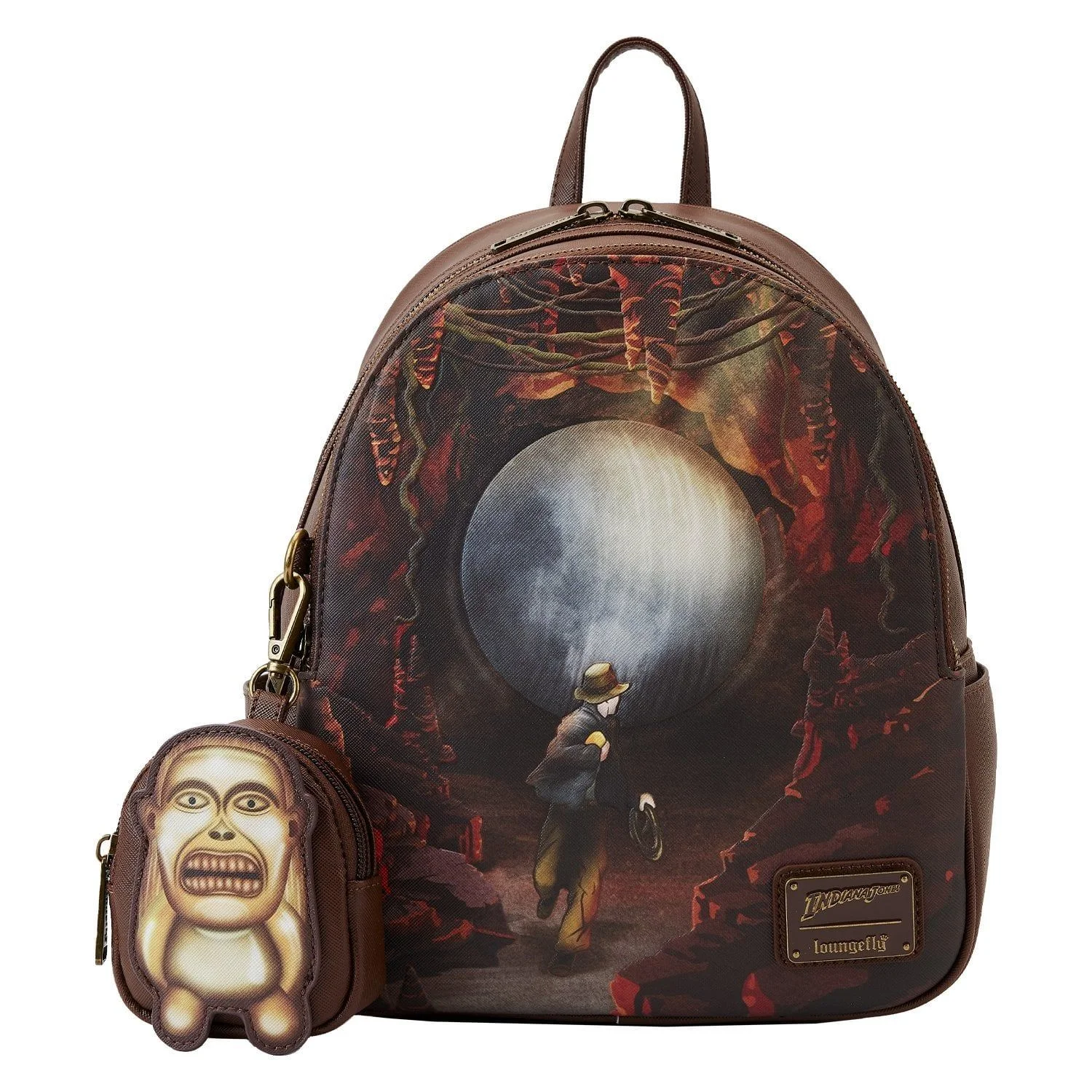 Loungefly: Universal Indiana Jones - Indiana Jones Raiders Mini Backpack With Coin Purse