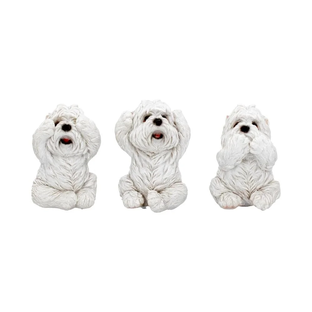 Drie Wijze Westies 8cm