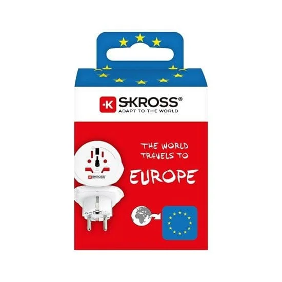 Skross - Reisadapter Wereld naar Europa (2026)