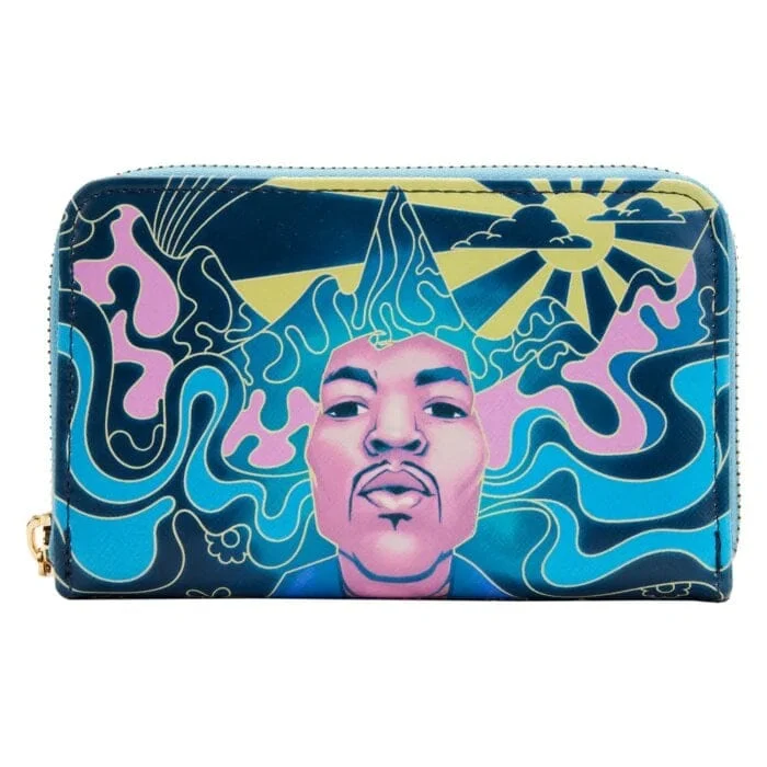 Loungefly: Jimi Hendrix - Psychedelic Landscape Zip Around Wallet
